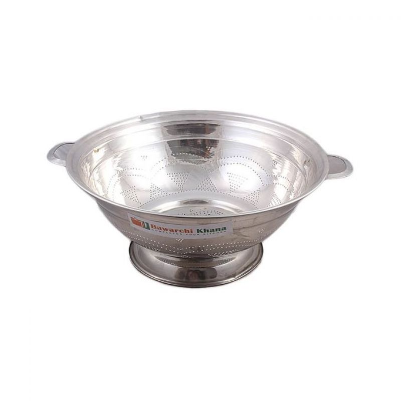 Stainless Steel Colander - Silver